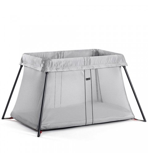 BabyBjorn - łóżeczko turystyczne Light | Srebrny